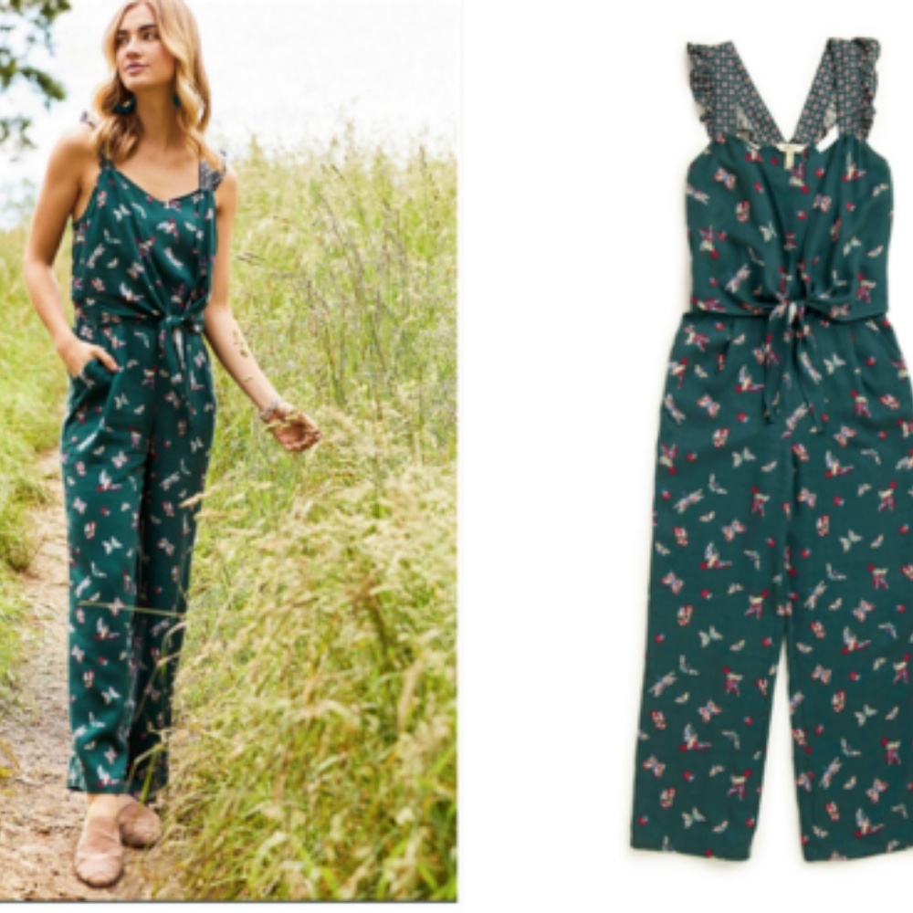 Matilda Jane Green Floral Jumper